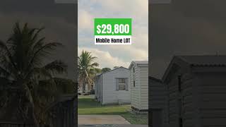 Land OWNERSHIP Mobile Home LOT FOR SALE $29K #cheapliving #landownership #buyingland #mobilehome