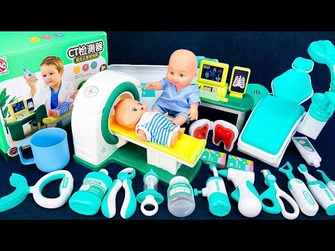 [73 minute video] MODERN DOLL CLINIC TOY COLLECTION 🩺 ASMR Satisfying Unboxing