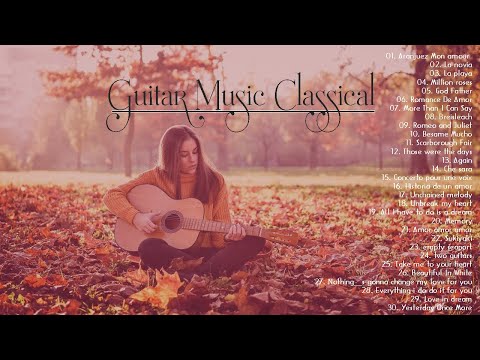 BEST GUITAR LOVE SONGS 80s 90s - Top Guitar Relaxing | Romantic Guitar Classic Love Songs Collection