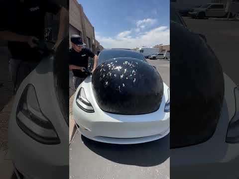 Satisfying Removal Of A Car Wrap