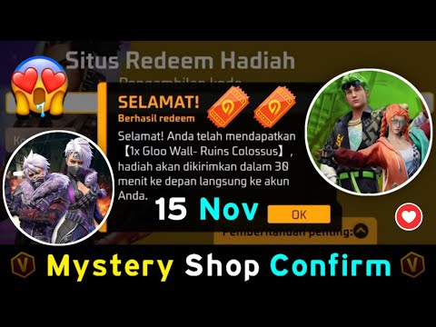 Indonesia Server New Mystery Shop 😍 100% Confirm 🔥 || Garena Free Fire