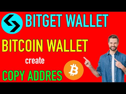 How to add bitcoin wallet in bitget || btc wallet address copy