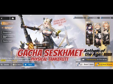 GACHA SESKHMET - PHYSICAL TANKBRUTT TERBARU DI AETHER GAZER