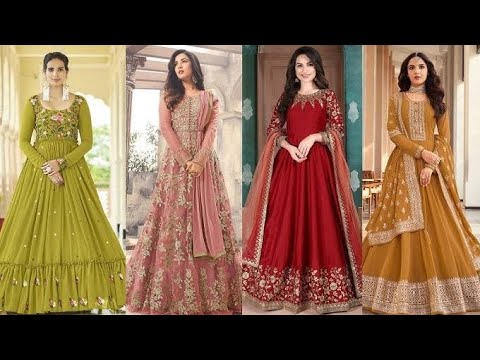 Frock Designs For Girls l Long Frock Designs l Frock Ke Designs