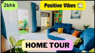 My Home Tour / 2 bhk 🏠 tour / आमचे dream home / Positive Vibes देणारे घर /2bhk apartament tour❤️🧿