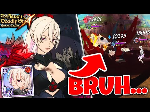 HAHAHAHAHAHAHAHA THE WORST LR IN HISTORY??! LR LILLIA SHOWCASE | Seven Deadly Sins: Grand Cross