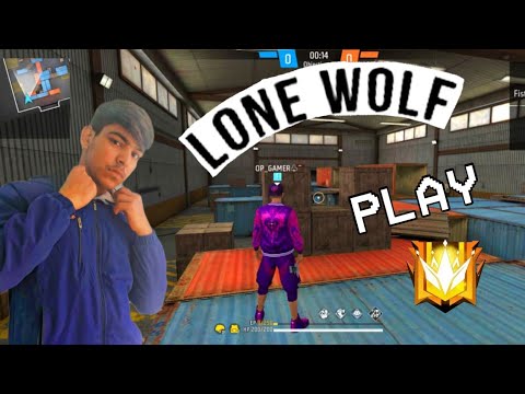 lone wolf play full gameplay 1 vs 1😱#freefireindia#freefiremax