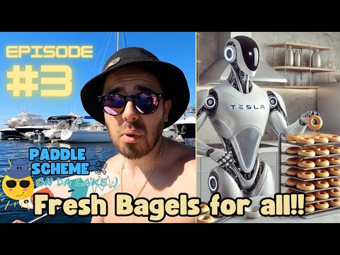 Paddle Scheme #3 🌊 Tesla Robots Baking Bagels