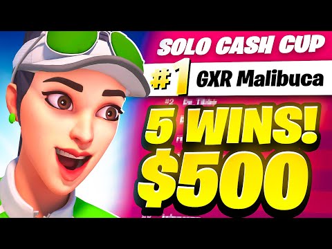 1ST SOLO CASH CUP FINALS -  5/6 VICTORIES 🏆 | Malibuca