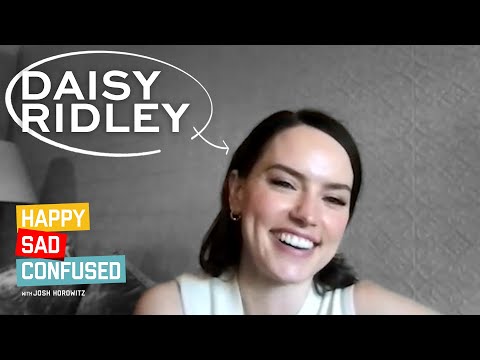 Daisy Ridley talks MAGPIE, STAR WARS, Adam Driver, Harry Potter I Happy Sad Confused