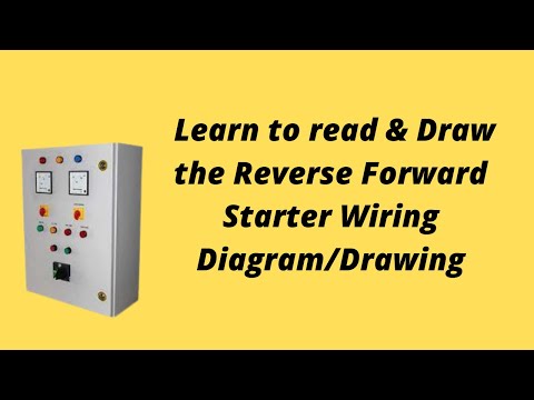 Reverse Forward Starter Wiring Diagram | Power Wiring | Control Wiring