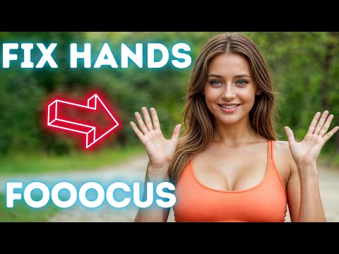 Fix AI Hands For Free with Fooocus! Stable Diffusion SDXL