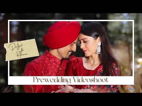 DALJEET & ROHINA | PREWEDDING SHIMLA 2023 | OUTDOOR SHOOT | PUNJAB | HIMACHAL | FUSION