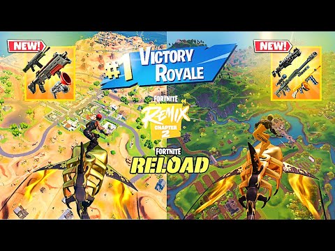 66 Elimination Solo Vs Squads "Zero Build" Gameplay Wins (Fortnite Remix chapter 2 and Reloaded PC)