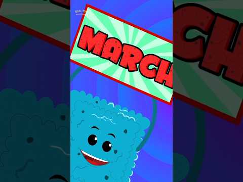 Months Of The Year #shorts #daysoftheweek #videos #kidssongs