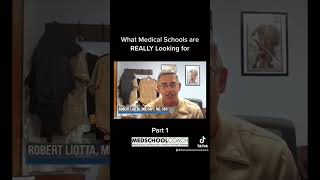 What Medical Schools Want #premedical #medicalschool #medschool #premed #premedadvice #prehealth