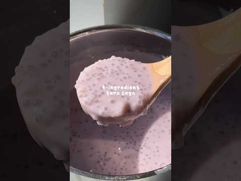 Making the Easiest Sago Recipe 💜