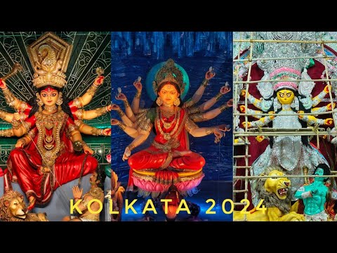 TOP 20 DURGA PUJA PANDAL IN KOLKATA 2024|BAGBAZAR|SANTOSH MITRA SQUARE|KOLKATA DURGA PUJA 2024