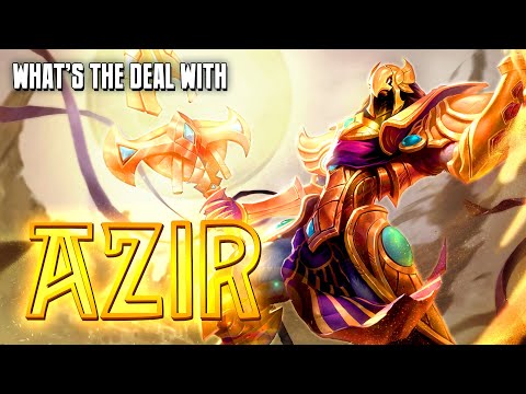 What's the deal with Azir? || character review (League of Legends)