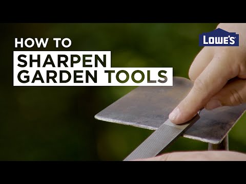 How To Sharpen Garden Tools | DIY Basics