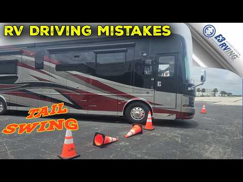 Avoid Common RV Driving Errors:  Master Tail Swing