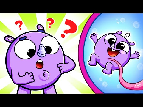 Why Do We Have Belly Buttons | Sibling Baby Care 🐣Kids Songs 🐱🐨🐰🦁And Nursery Rhymes by Baby Zoo