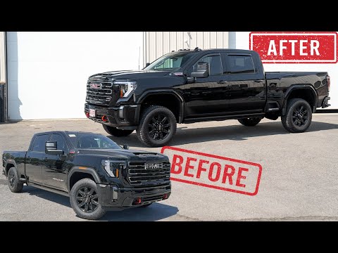 Installing a 3" Lift Kit Onto My 2024 GMC 2500!