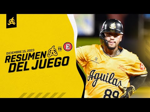 Highlights: Águilas Cibaeñas vs Leones del Escogido | 15 de Diciembre 2023