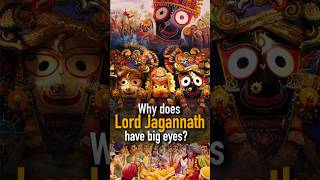 Why does Lord Jagannath have big eyes 🕉️😱🤩🤯🥰