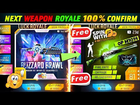 Next Weapon Royale, New Weapon Royale Free Fire 🥳🤯| Free Fire New Event| Ff New Event| New Event Ff