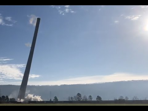 Widows Creek Fossil Plant Implosion