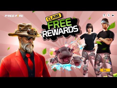 Indonesia server new free rewards &  hippo event full details🔥 ff Indonesia server new event today 🎯