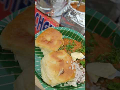 Tasty Butter Pav Bhaji on Tank bund #streetfood #tastyfood #youtubeshorts