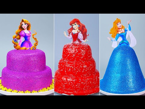 AMAZING Princess Cake Compilation 👑 Colorful Cake Birthday Tutorials | Tsunami Cakes Recipes