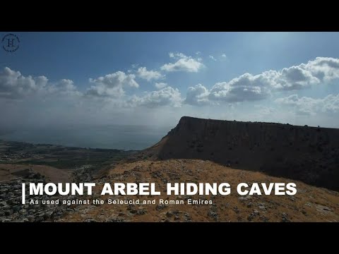 Mount Arbel hiding caves