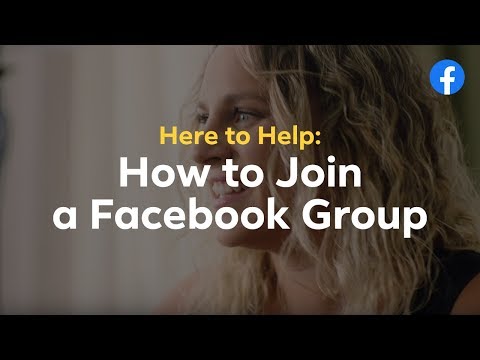 Here to Help: How to Join a Facebook Group