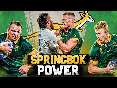 The Springboks Being The Most Powerful Team!!