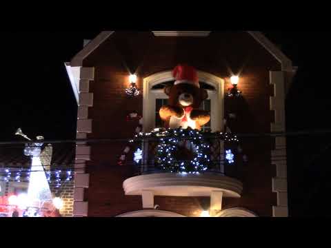 ENG SUB 谷歌搜尋紐約最美麗聖誕村 戴克高地 2020 裝飾  Google Search Most Beautiful Christmas Village Dyker Heights Deco