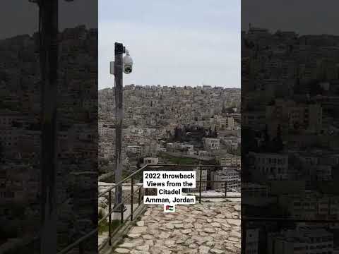 Amman Citadel view over the city JO #shorts #2022travel