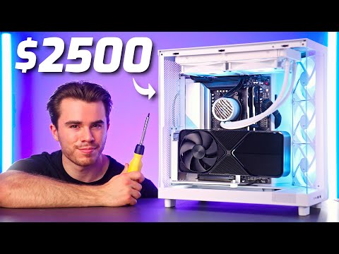 The BEST 👑 $2500 4K Gaming PC ⚡ Build Guide 2024