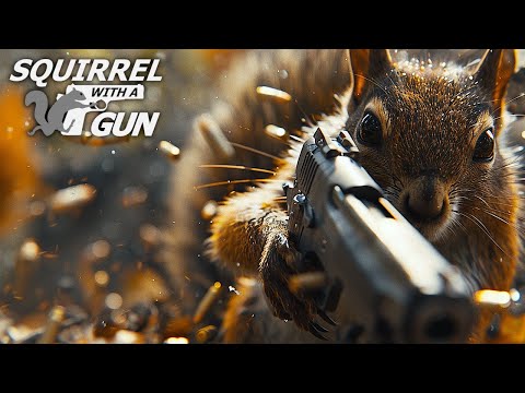 SQUIRREL WITH A GUN Gameplay Trailer 4K (2024)