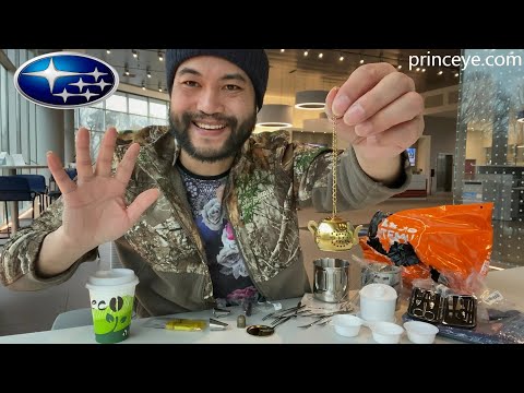 Subaru desk unboxing, Temu blind box, what did I buy this time? | Outdoor camping, travel the US