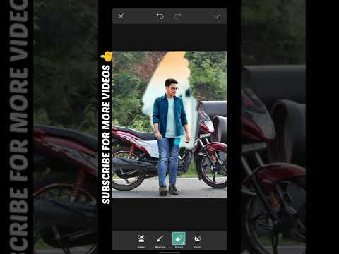 30 sec me background change photo editing in PicsArt #editingshorts #editingtutorial #photoediting