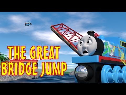 TOMICA Thomas & Friends Short 45: The Great Bridge Jump (WOODEN RAILWAY VERSION)