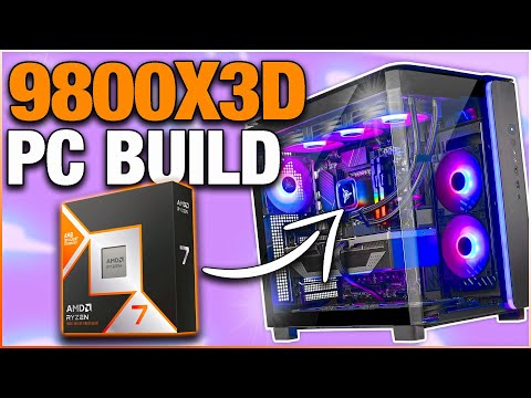 Best Ryzen 9800X3D Gaming PC Build 2024! ⚡ GPU, RAM, & More