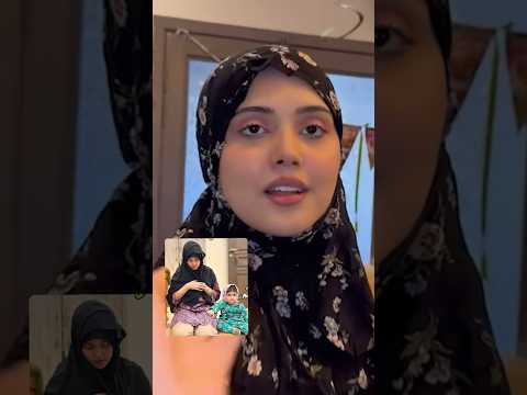 #kanwalaftab daughter #aizalzulqarnain  cute video #ramadan #youtubeshorts #ramzanspecial