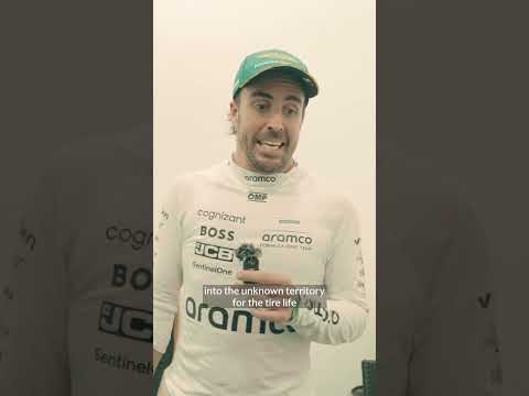 Fernando debriefs his top 5 finish in Jeddah. 🎤 #F1 #fernandoalonso #saudiarabiangp