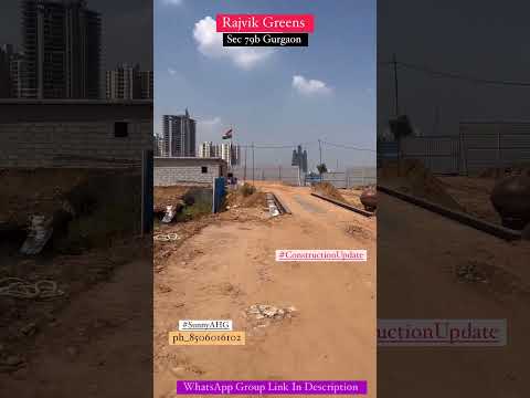 Rajvik Greens Sec 79B Gurgaon | Construction Update #rajvikgreens79b