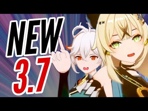 NEW GENSHIN 3.7 UPDATE IS KINDA... GOOD!? (3.7 STREAM CONDENSED)