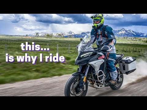 EPIC Adventure Motorcycle Riding in Colorado (USA) (Ducati Multistrada V4 Rally)